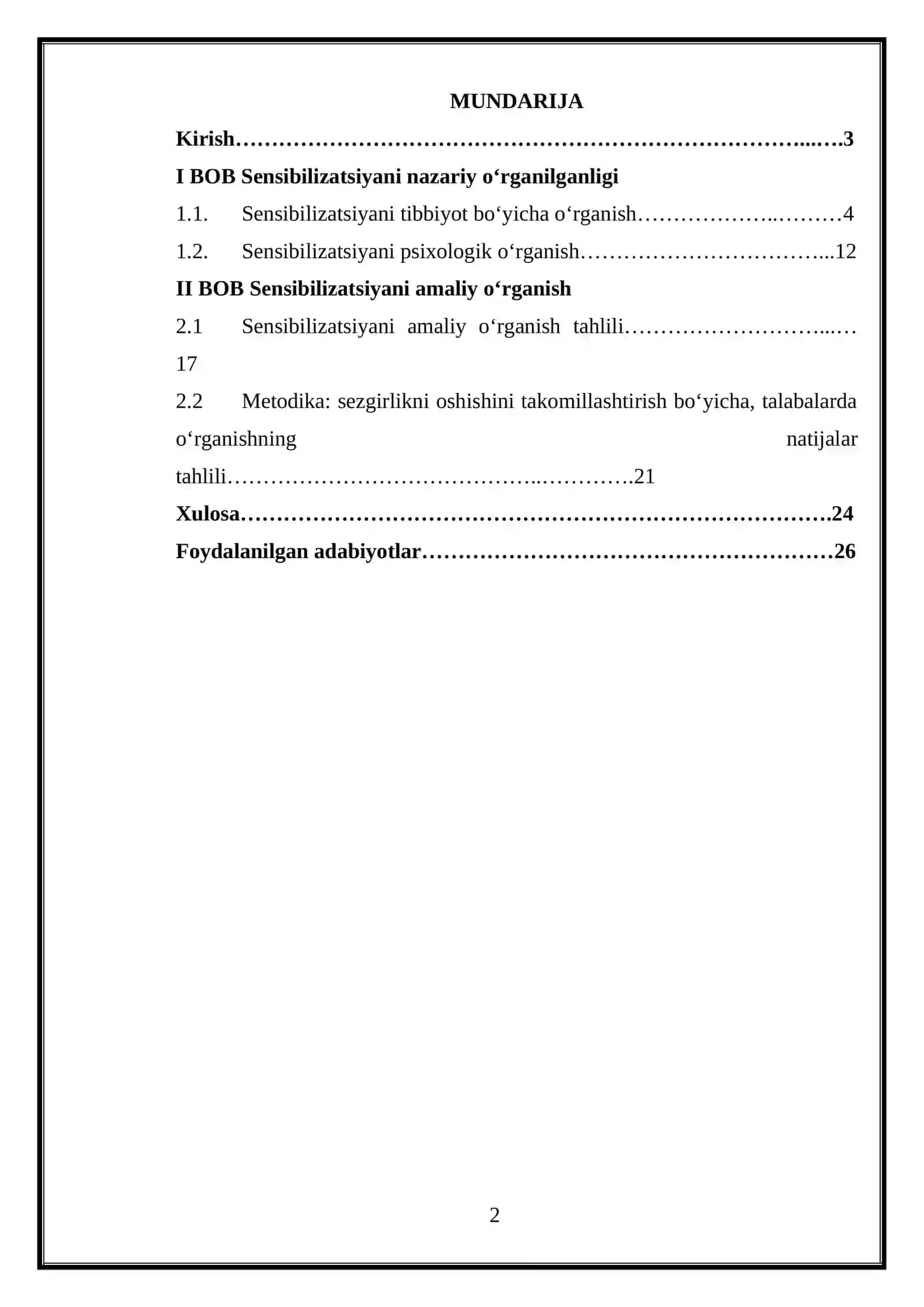 Sensibilizatsiyani psixologik yoʻllari 2
