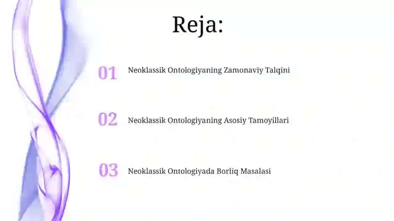 Neoklassik Ontologiyaning Amaliy Ahamiyati 2