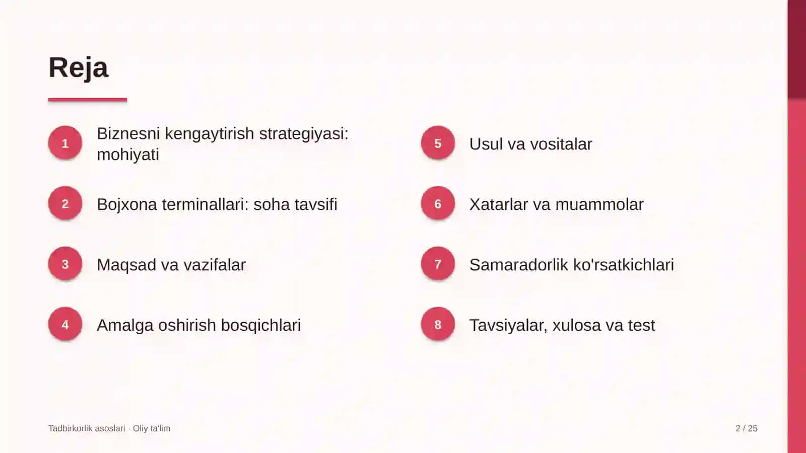 bojxona terminallarida biznesni kengaytirish strategiyasi 4069 2