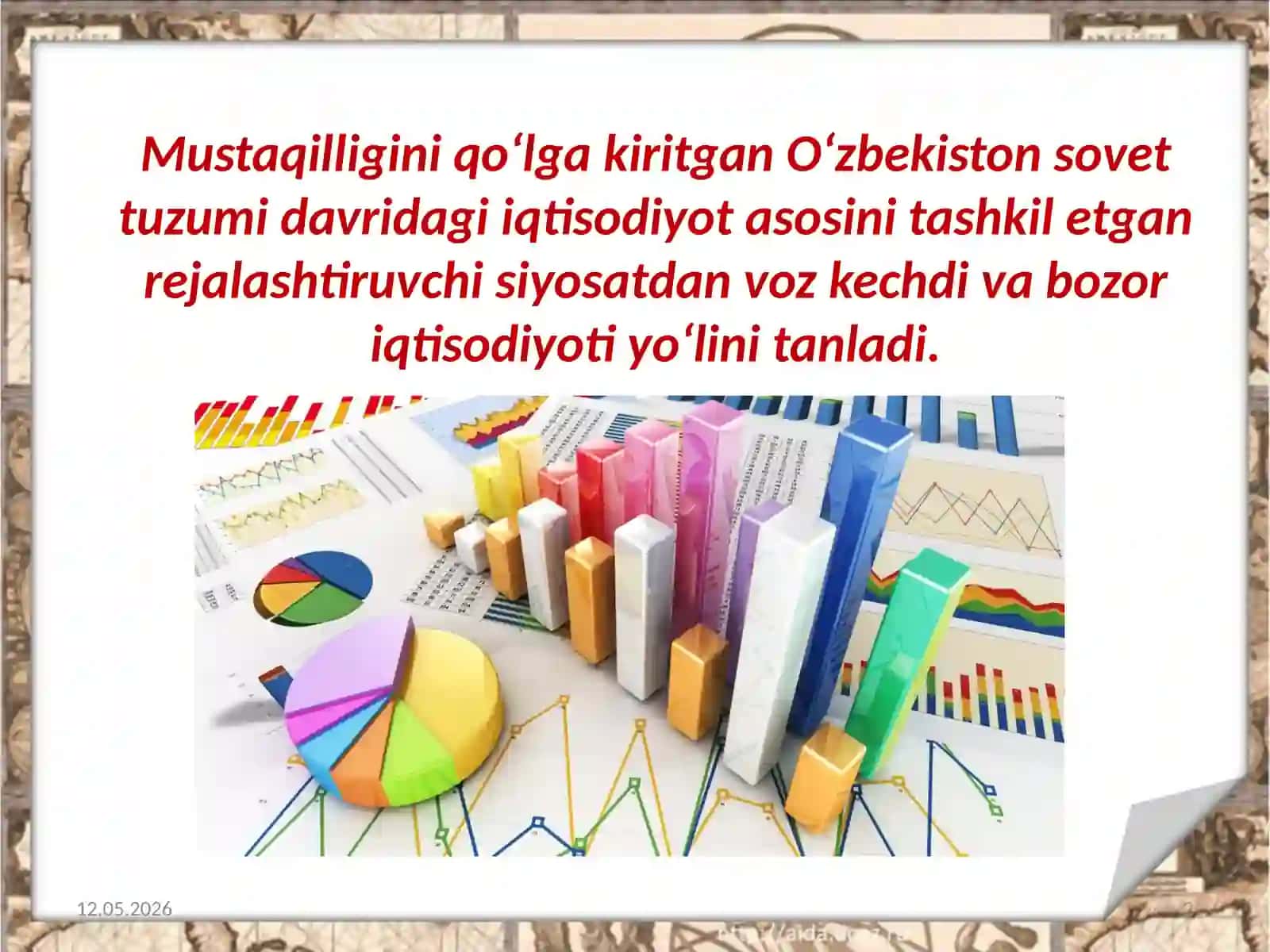O‘zbekmodelining ishlabchiqilishi. Iqtisodiy islohotlarning boshlanishi 2