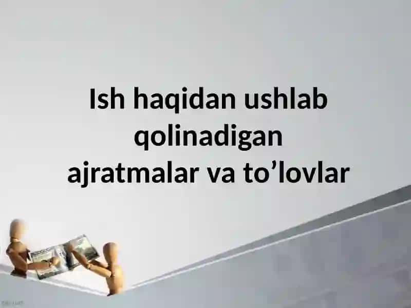 Mehnatga haq to’lashning shakllari va tizimlari 2