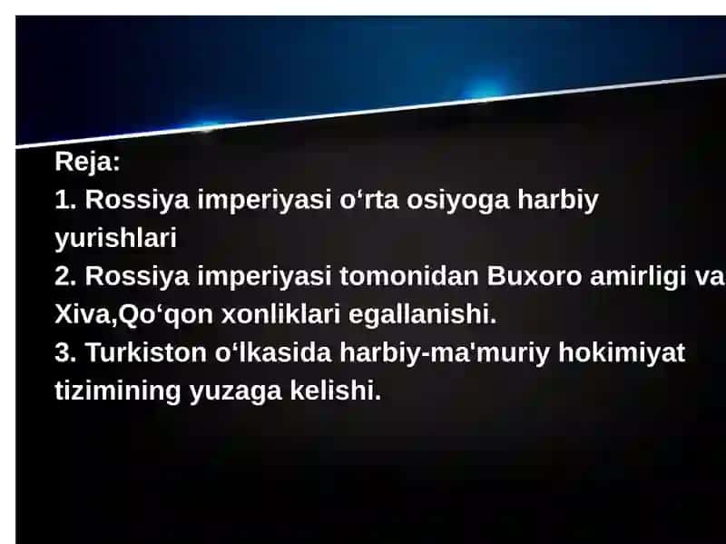 Rossiya imperiyasi mustamlakachilik siyosati va uning oqibatlari 2