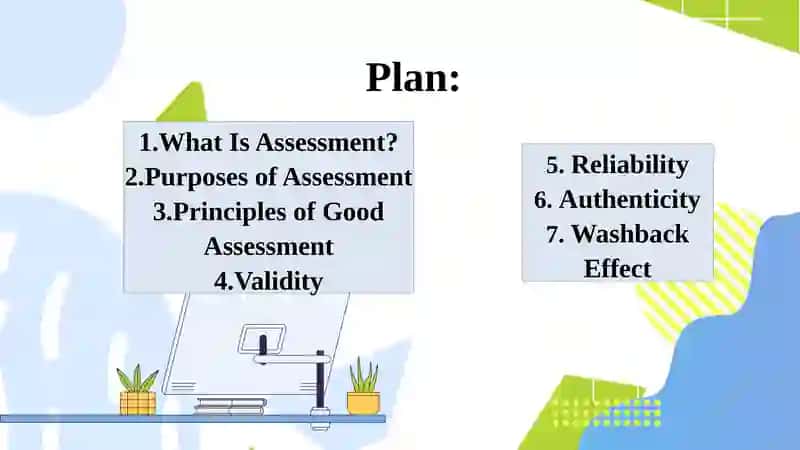 Principles of assessment 2