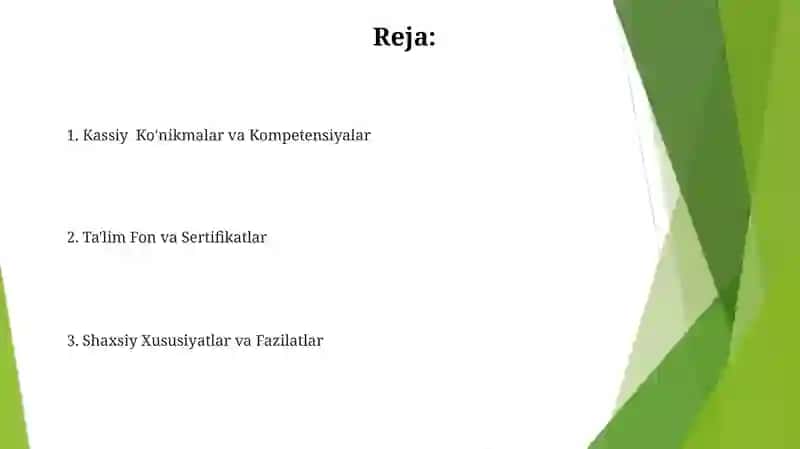 Pedagoglik kasbiga qoʻyilgan talablar 2