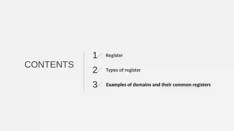 SPECIALIZED VARIETIES OR REGISTERS AND DOMAINS 2