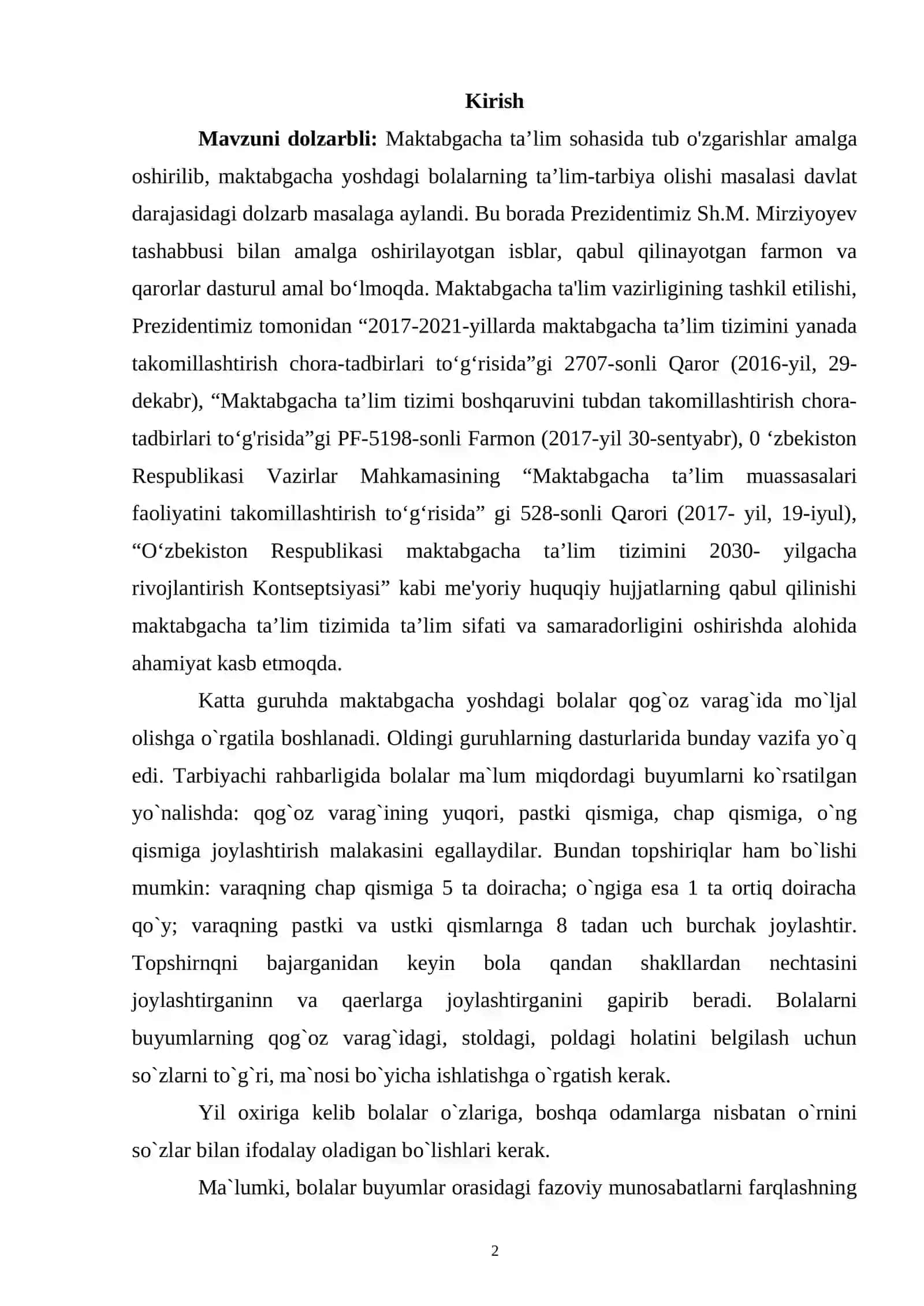 Bolalarda predmetlarning shakli haqida tasavvurlarni shakllantirish 2