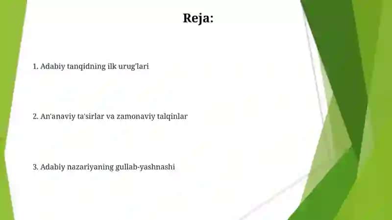 Sharq klassik adabiyotida adabiy-tanqidiy fikrlar taraqqiyoti 2