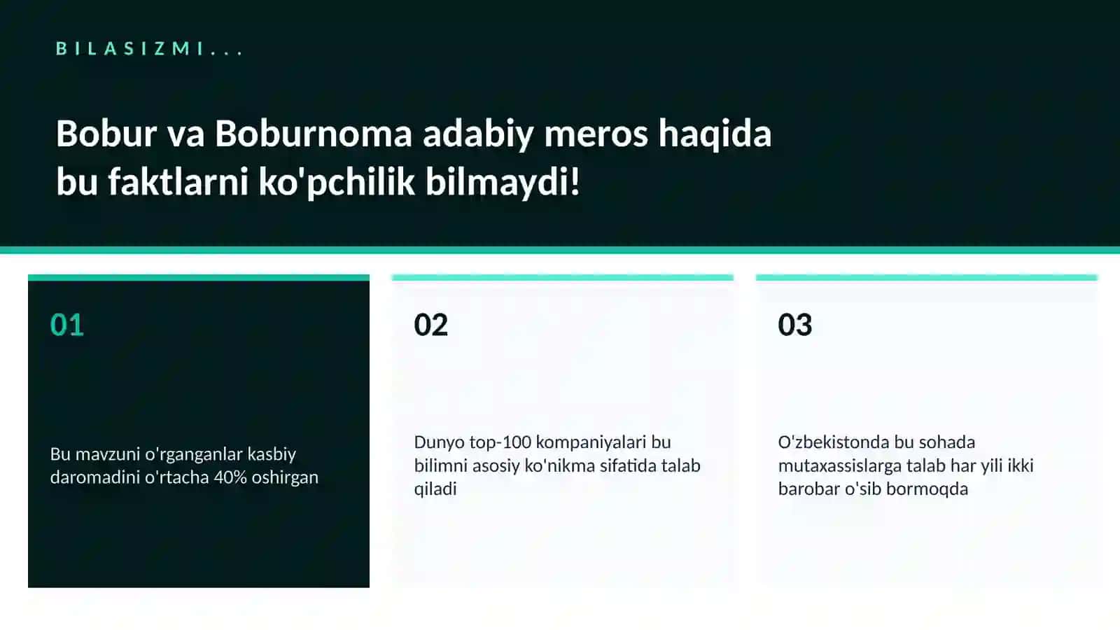 Bobur va Boburnoma adabiy meros 2