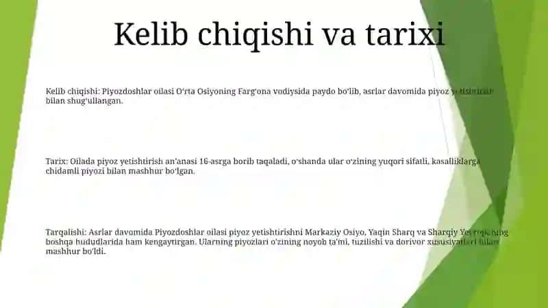 Piyozdoshlar Oilasi 2