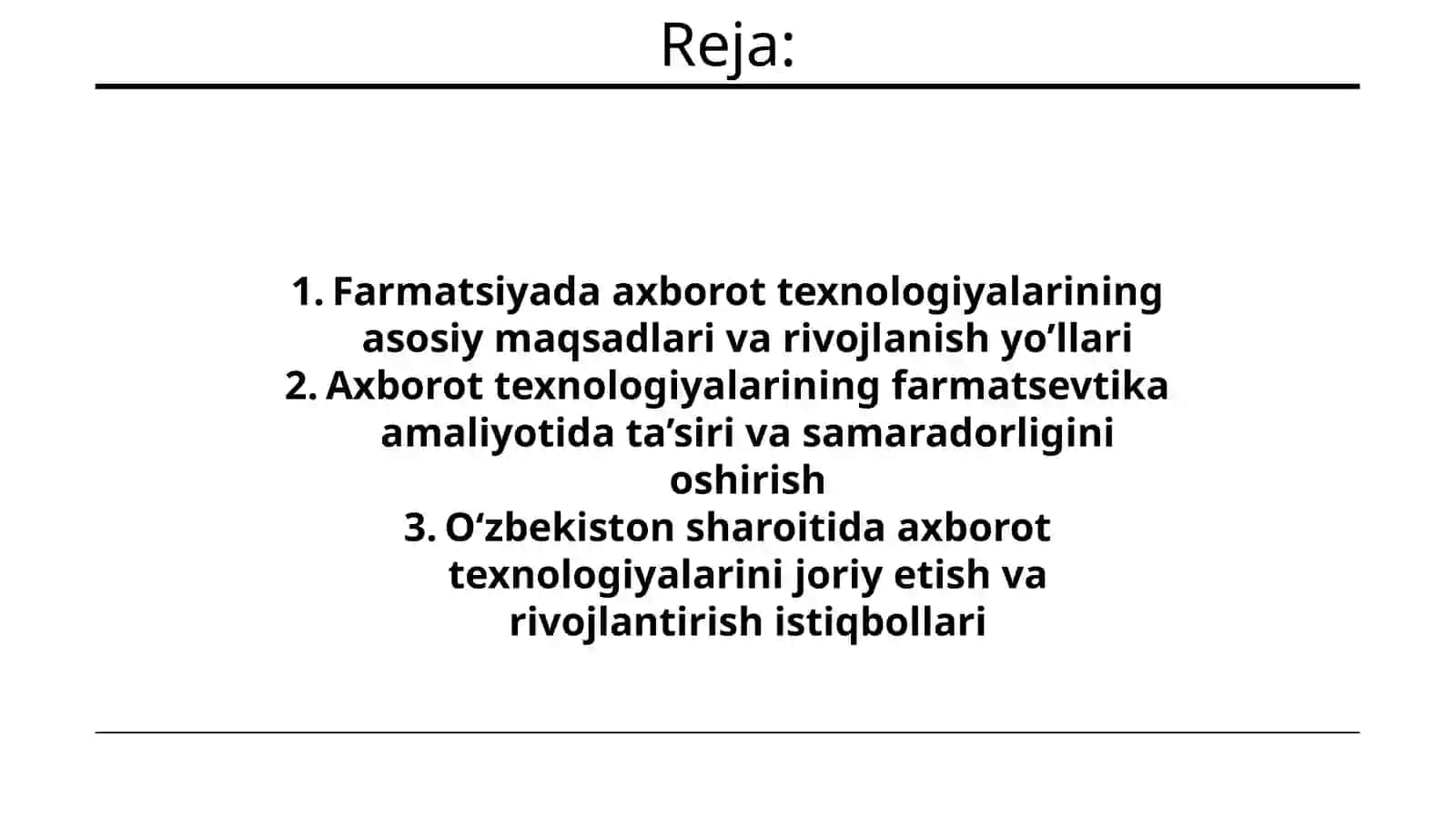 Farmatsiyada axborot texnologiyalarining rivojlanishi va ta'siri 2