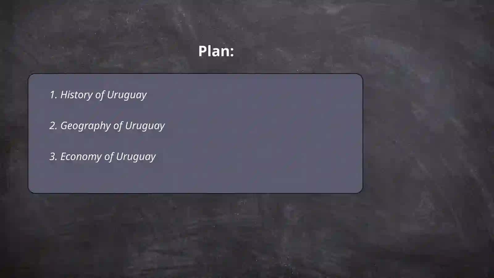Uruguay History 2
