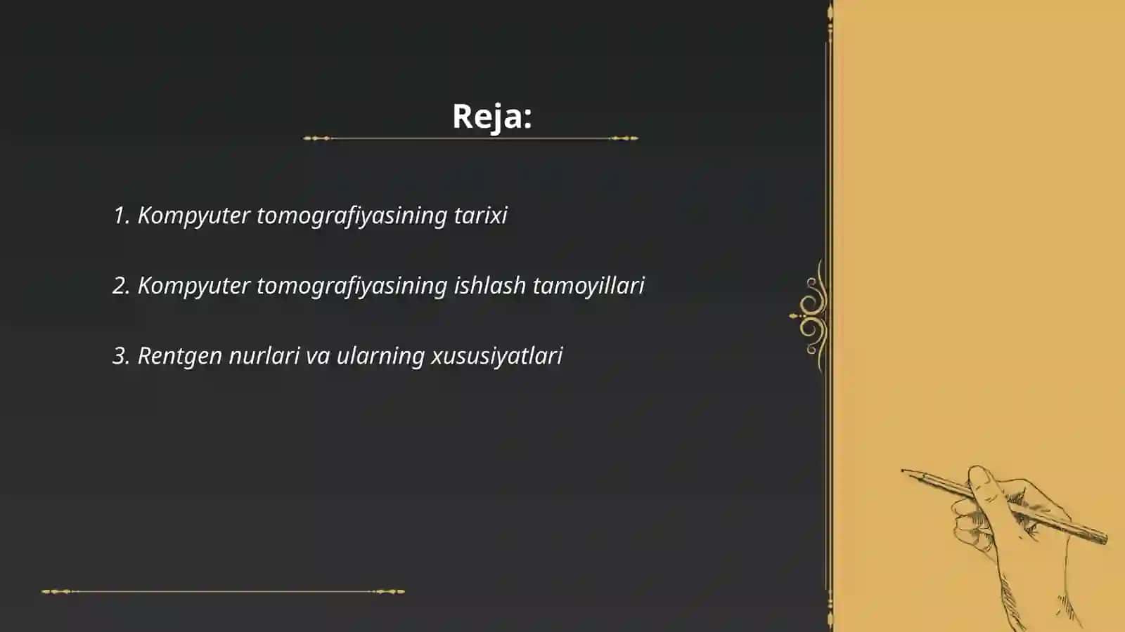 Kompyuter tomografiyasi va uni ishlashining fizik asoslari 2