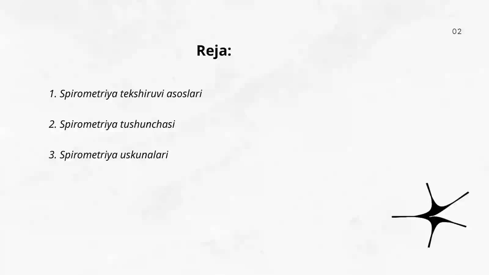 Spirometriya tekshiruvi, o'tkazish usullari 2