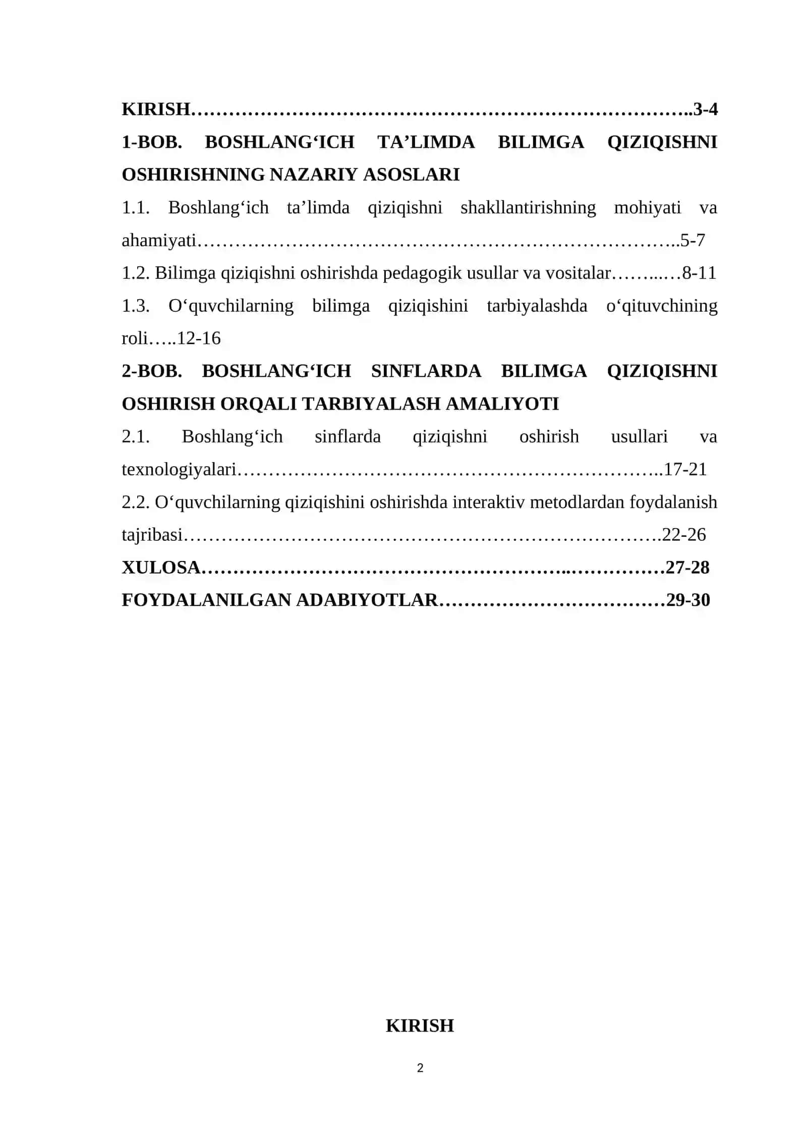 BOSHLANGʻICH TA’LIMDA OʻQUVCHILARNI BILIMGA BOʻLGAN QIZIQISHINI OSHIRISH ORQALI TARBIYALASH 2