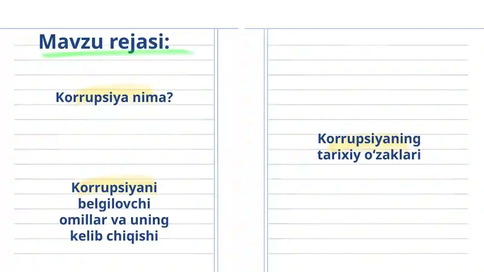 Korrupsiyanishakllanish sabablari 2