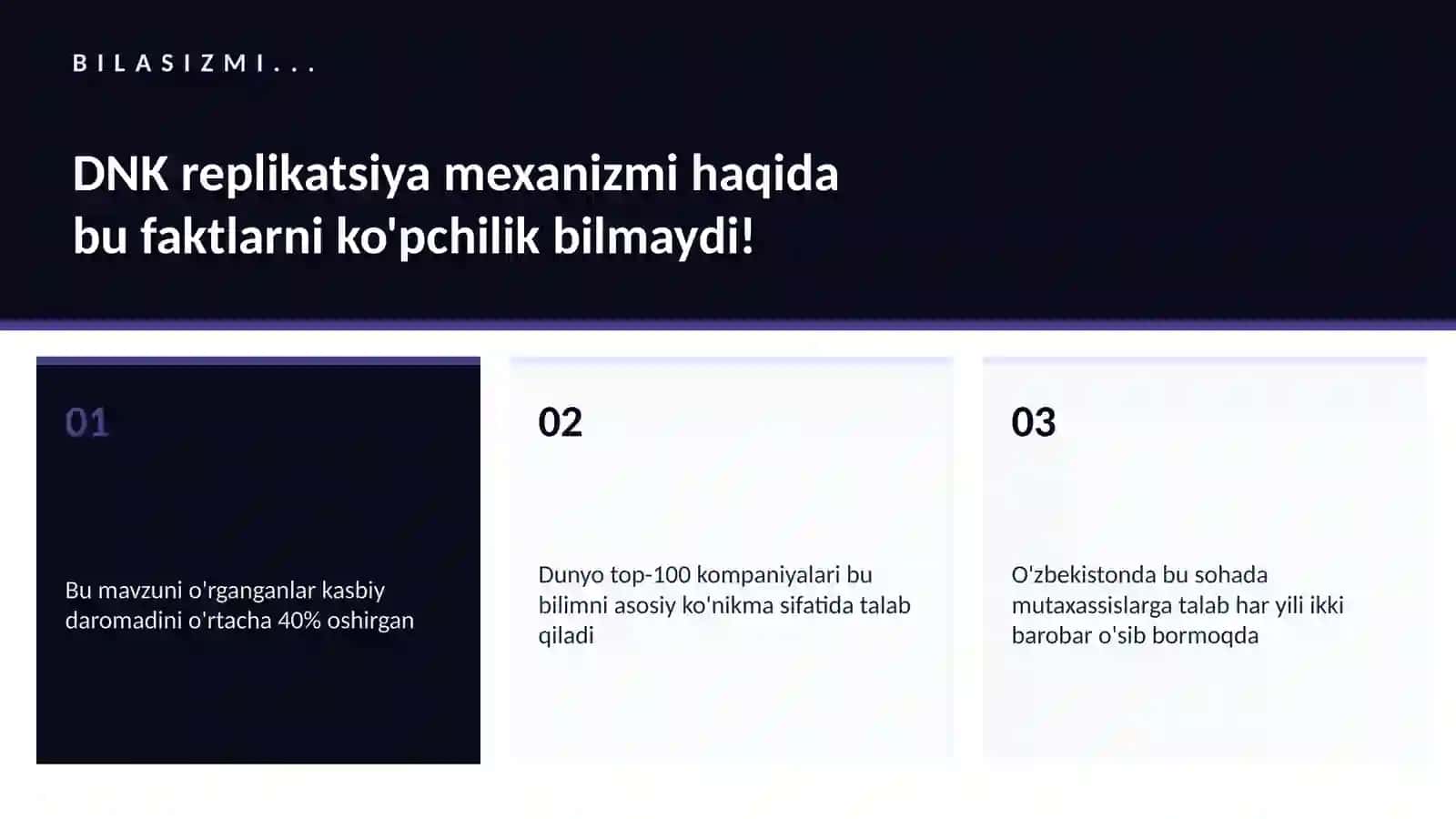 BIOLOGIYA — UY VAZIFALARI 2
