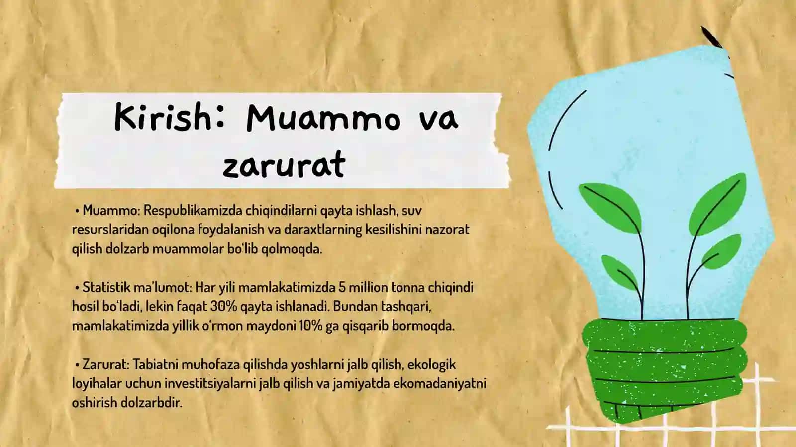 YASHIL KELAJAK YO'LIDA 2