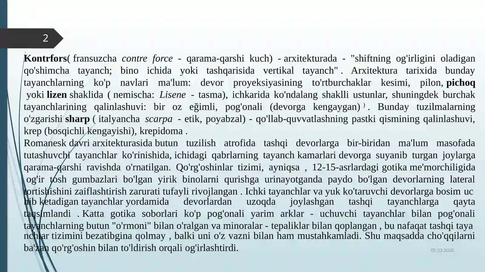 Yeproppa Gotika san'ati 2