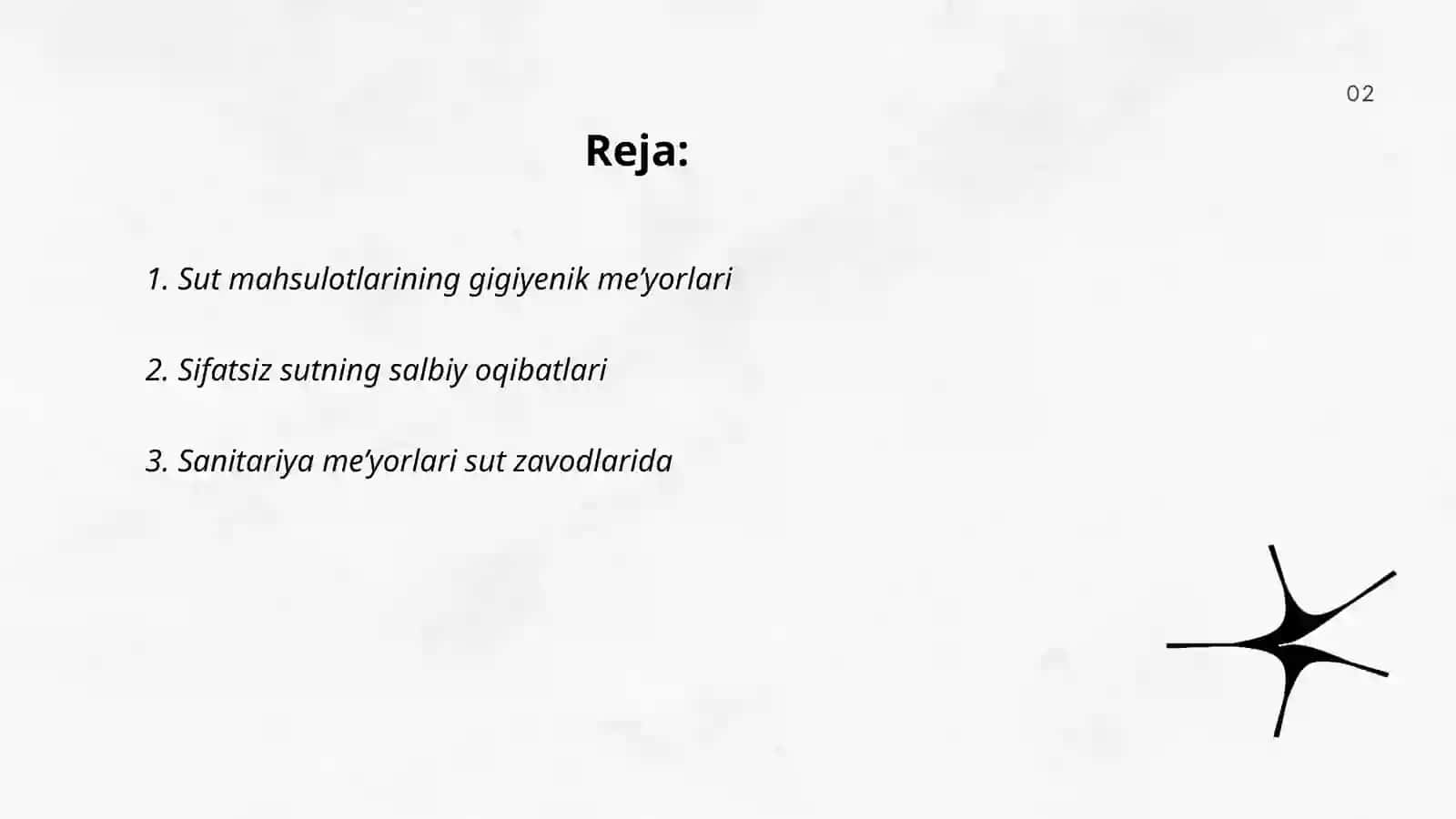 Sut va sut mahsulotlarini sanitar gigiyenik baholash 2