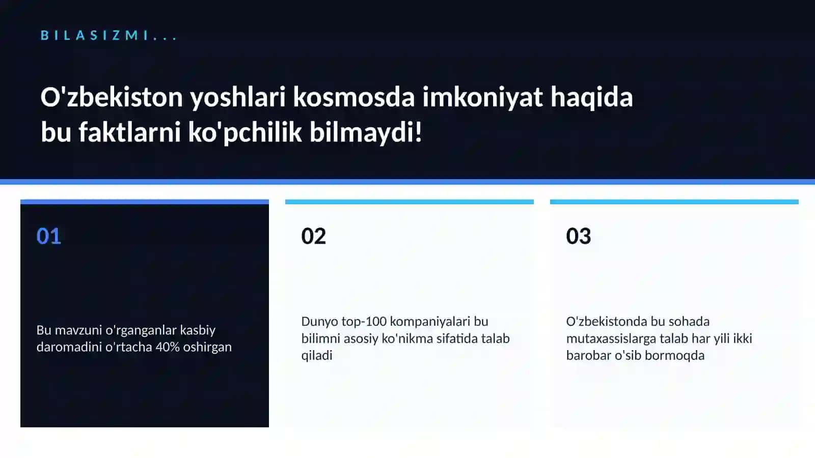 KOSMIK TEXNOLOGIYALAR 2