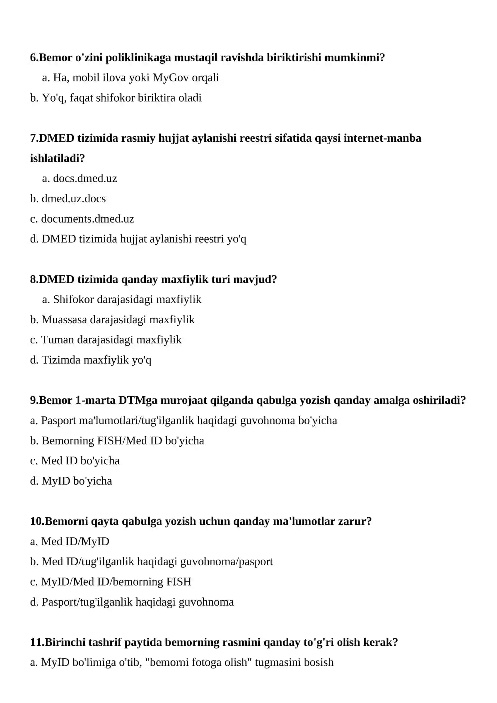 AKT DMED KOMPYUTER  argos test savol javoblari 2