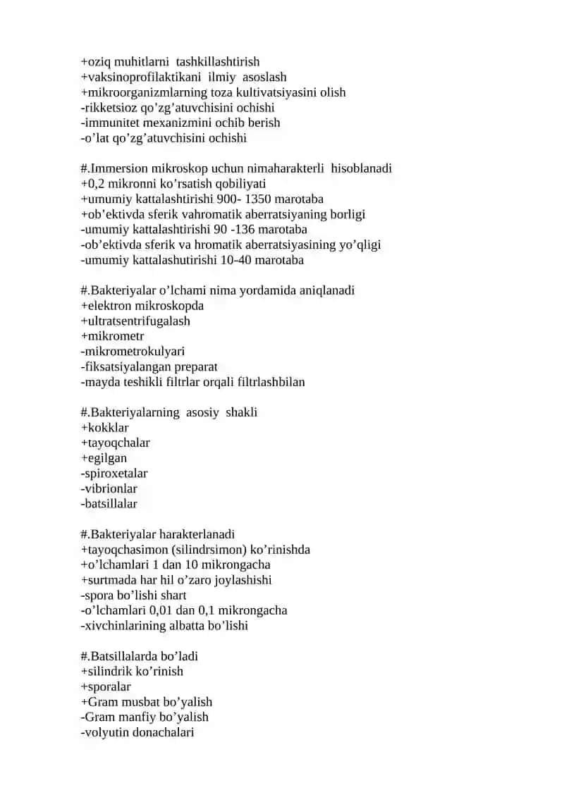Mikroorganizmlar morfologiyasi va tuzilishi mikrobiologiya rivojlanishida asosiy davrlari 2