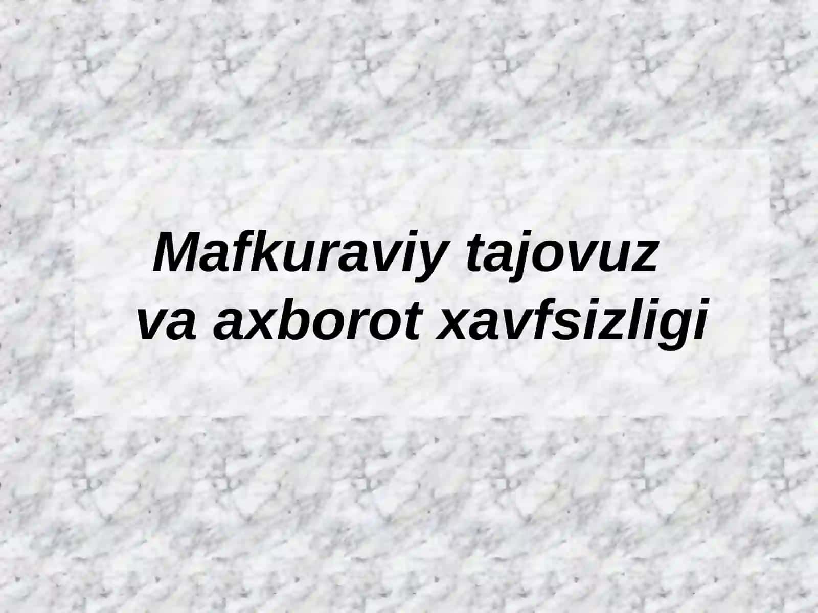 Miliy g’oya: asosiy tushuncha va tamoyillar 2