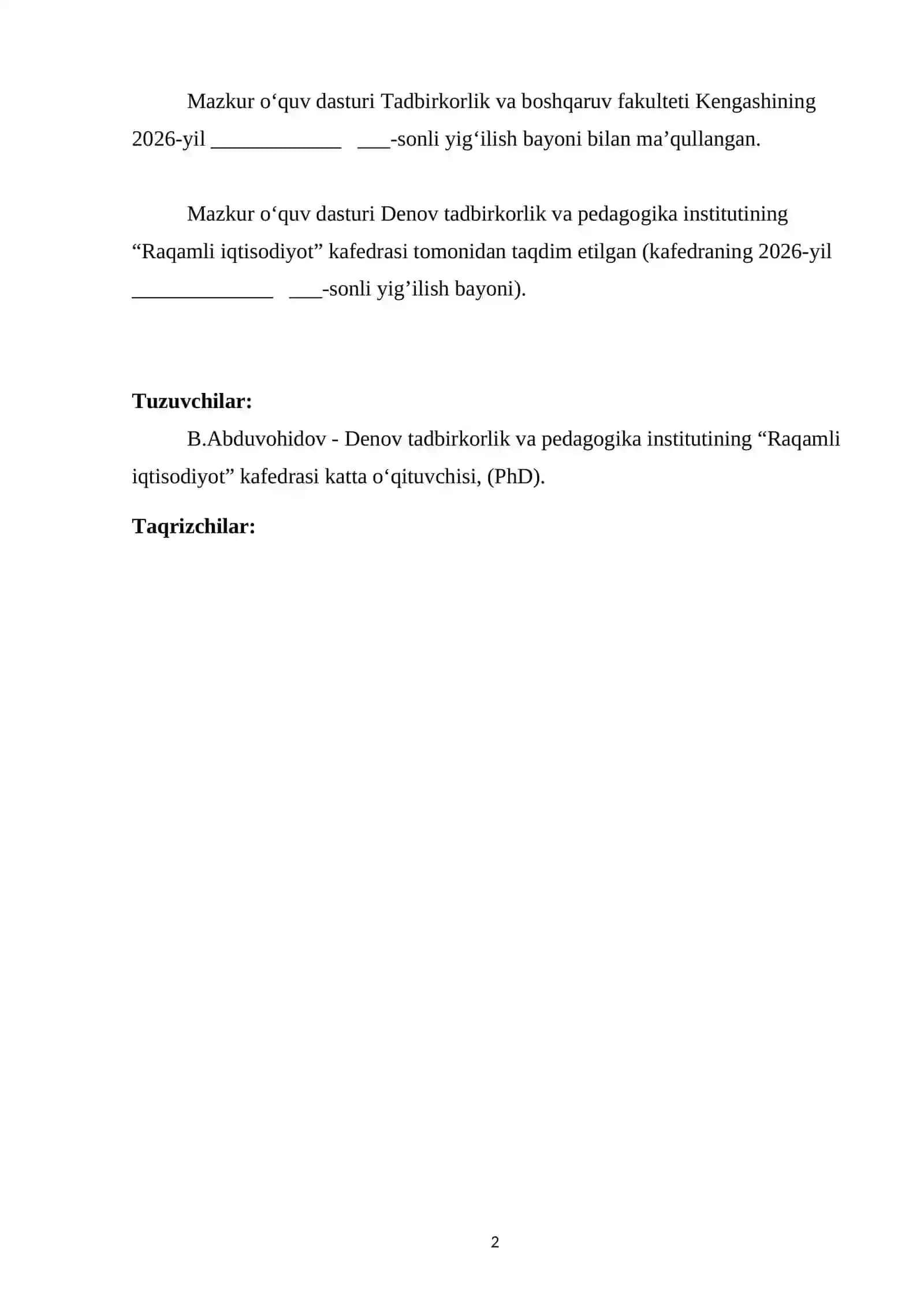 BIZNES MULOQOT VA MUZOKARALAR 2