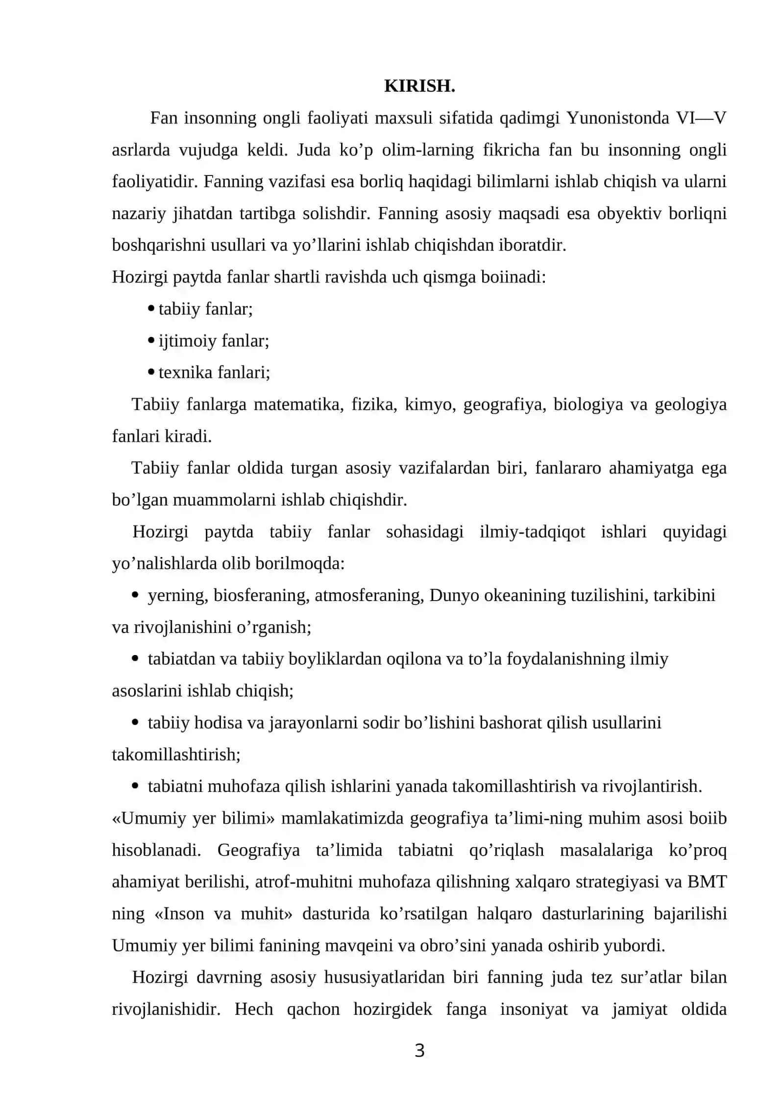 Umumiy Yer Bilimi Fanining Rivojlanish Tarixi 2