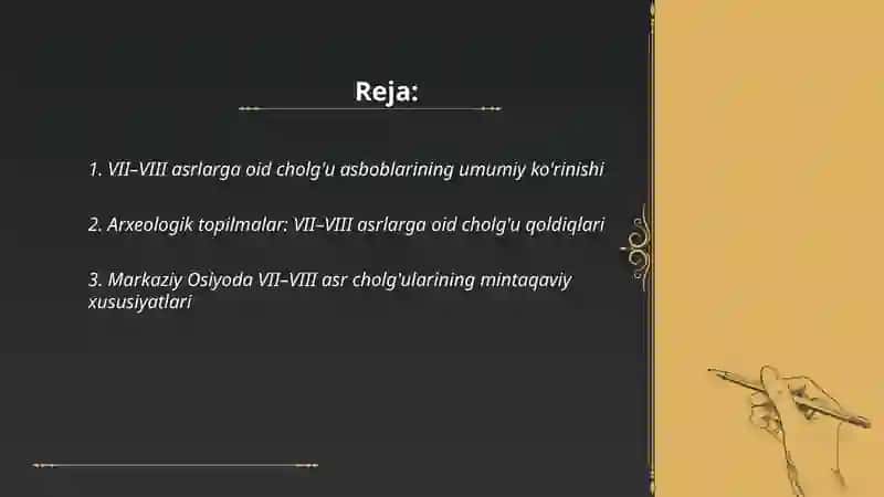 VII-VIII-asrlarga oid musiqiy cholg'ular 2