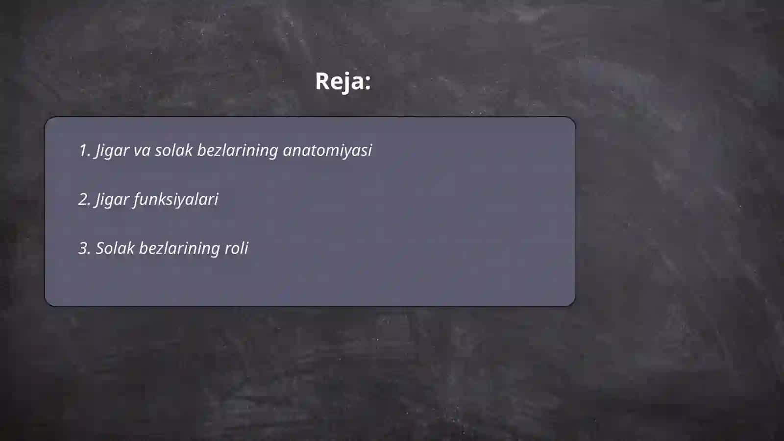 Jigar va solak bezlari 2