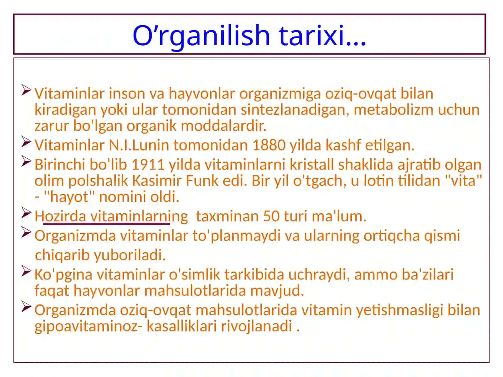 VITAMİNLAR 2