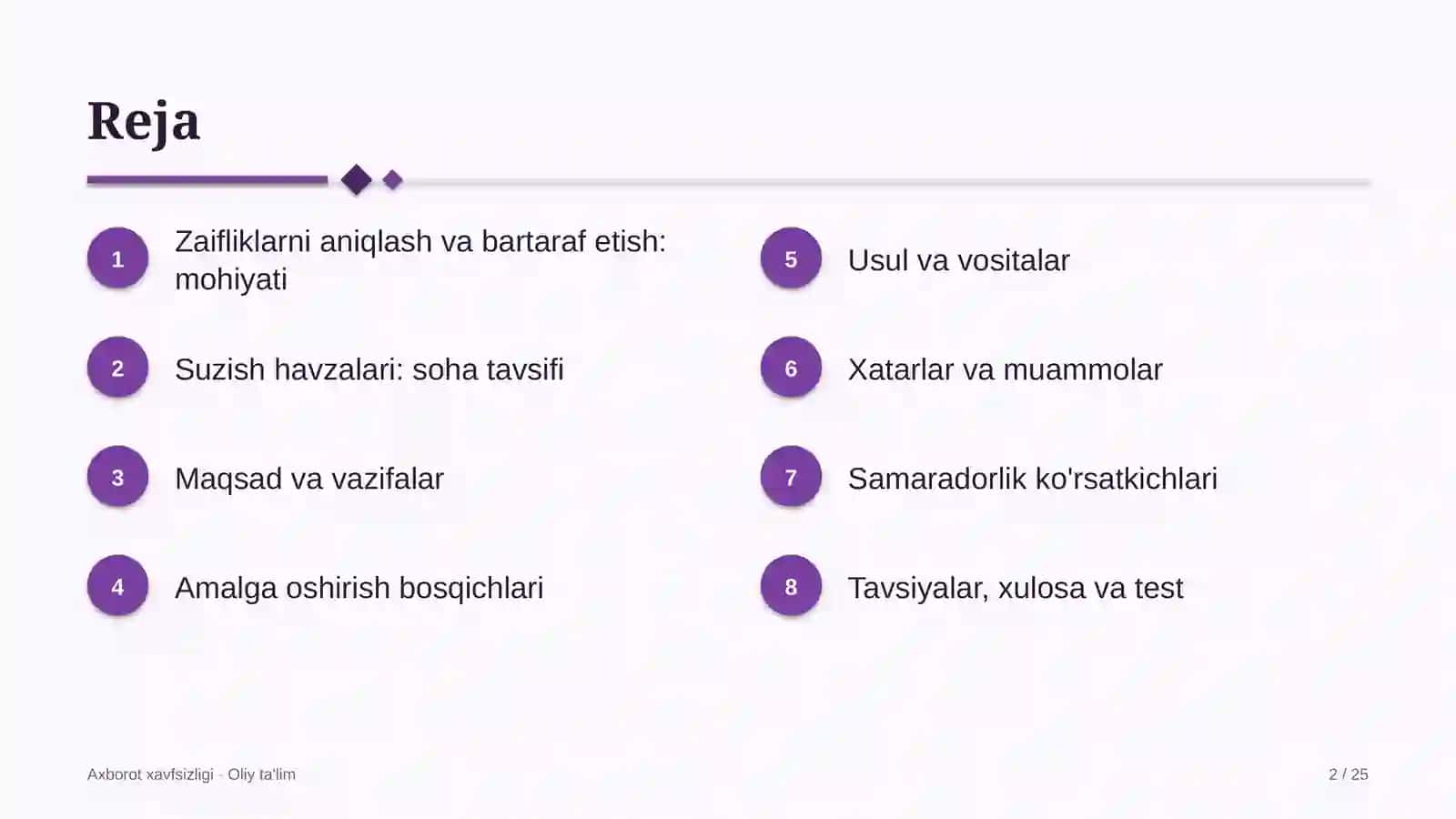 suzish havzalarida zaifliklarni aniqlash va bartaraf etish 6017 2