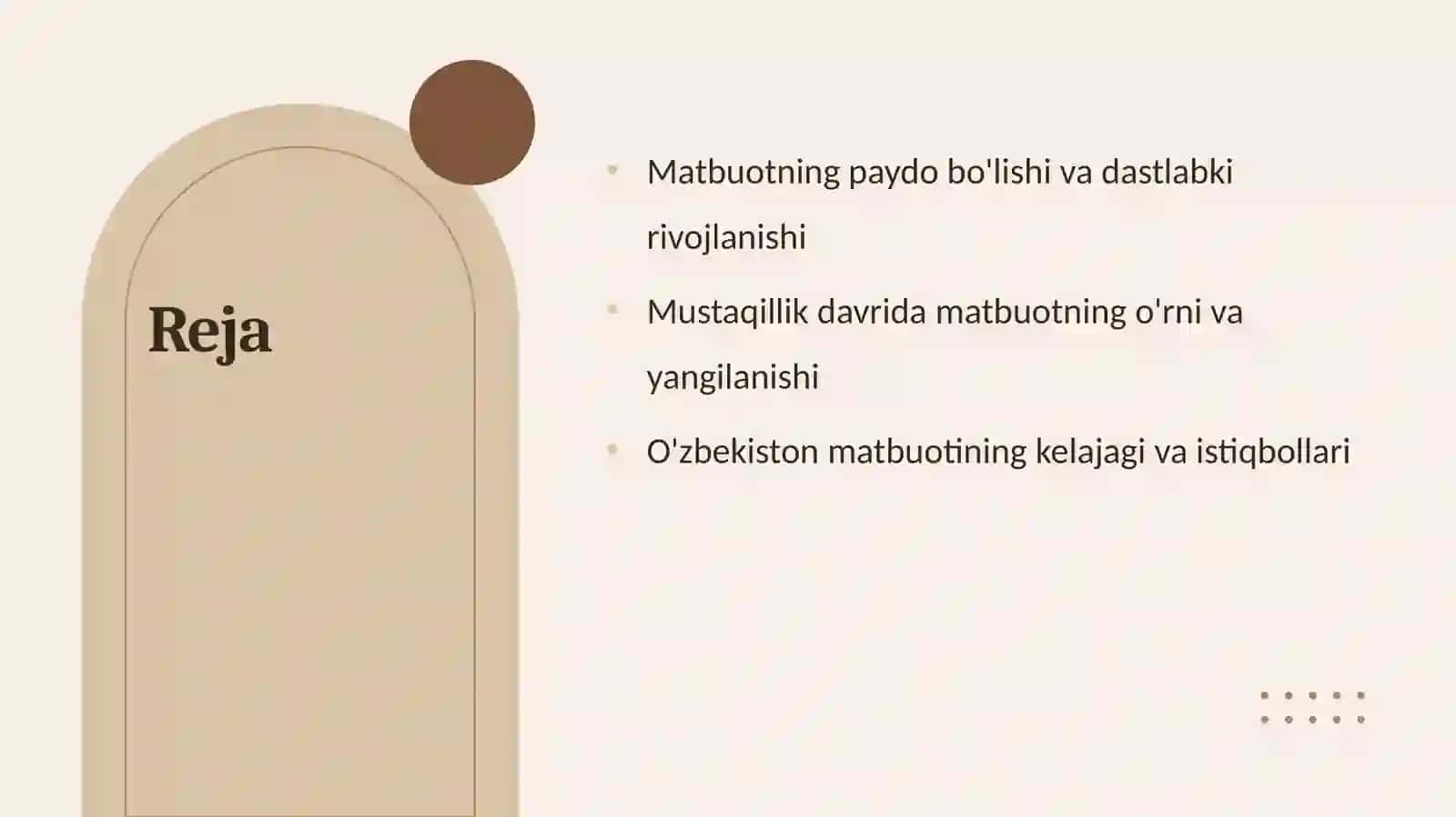 O'zbekiston Matbuotining O'tmishi va Kechmishi 2