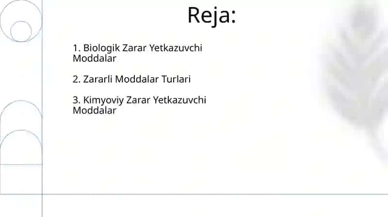 Zararli moddalarning turlari 2