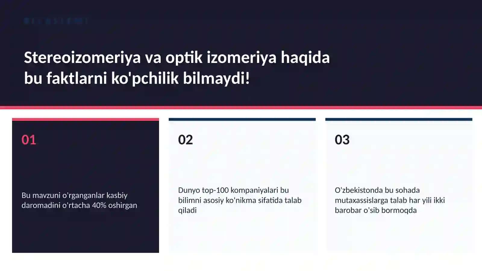 KIMYO — UY VAZIFALARI 2