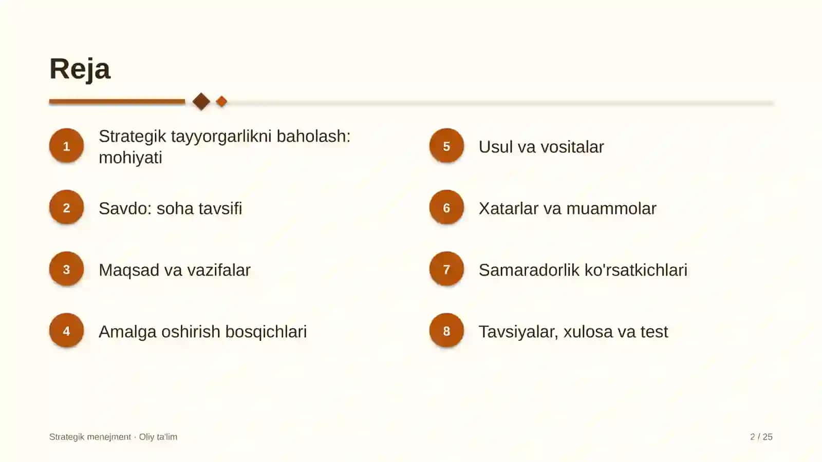 savdoda strategik tayyorgarlikni baholash 6627 2