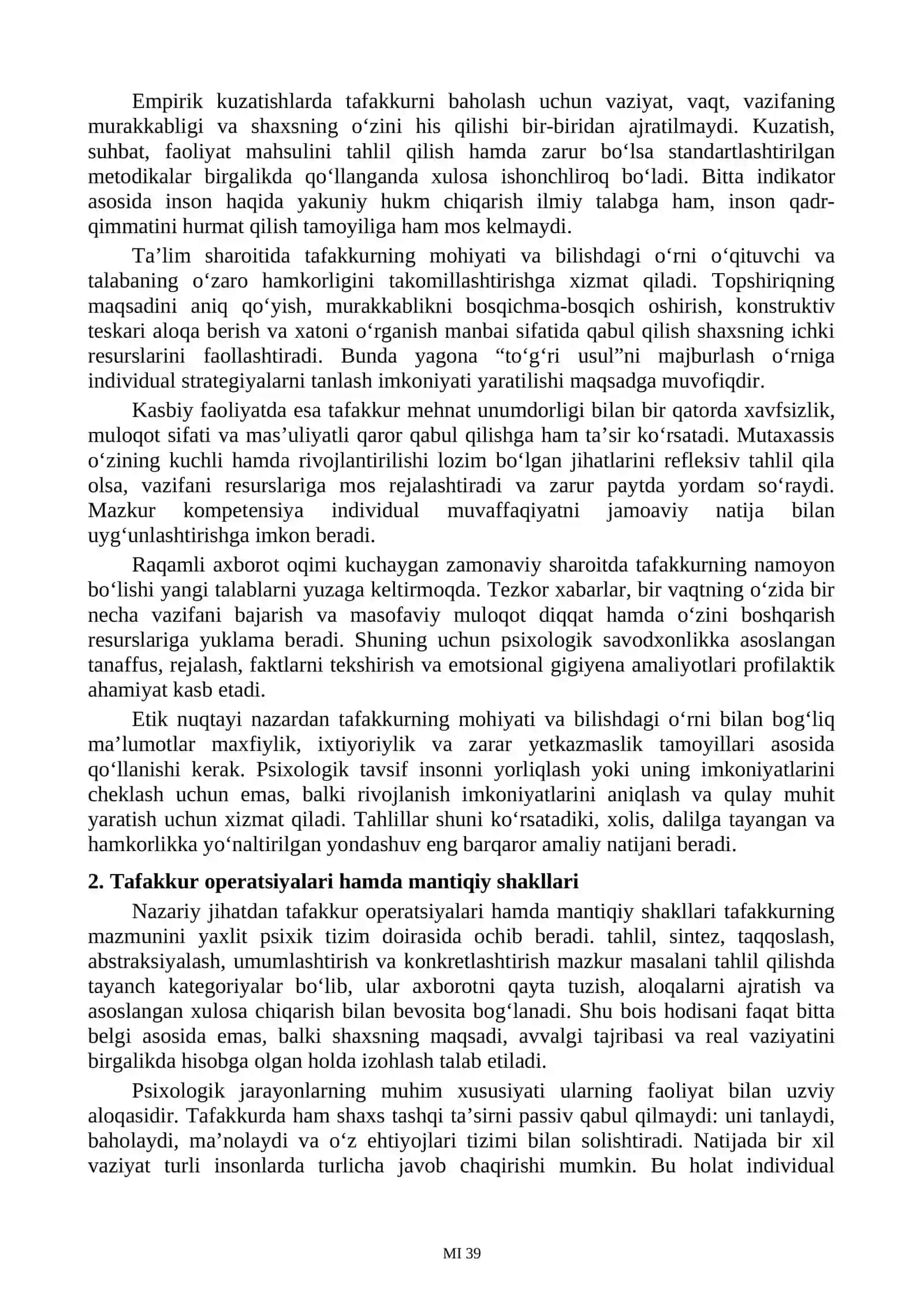 Tafakkur Kasbiy Faoliyat Psixologiyasi 2