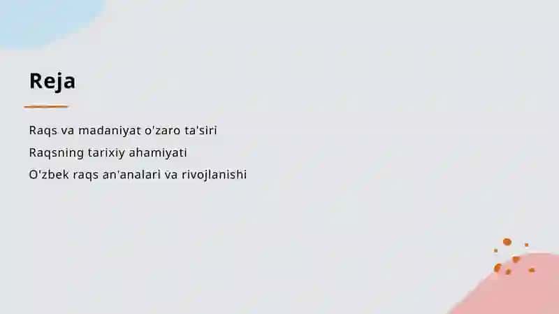 Raqs va Madaniyat 2