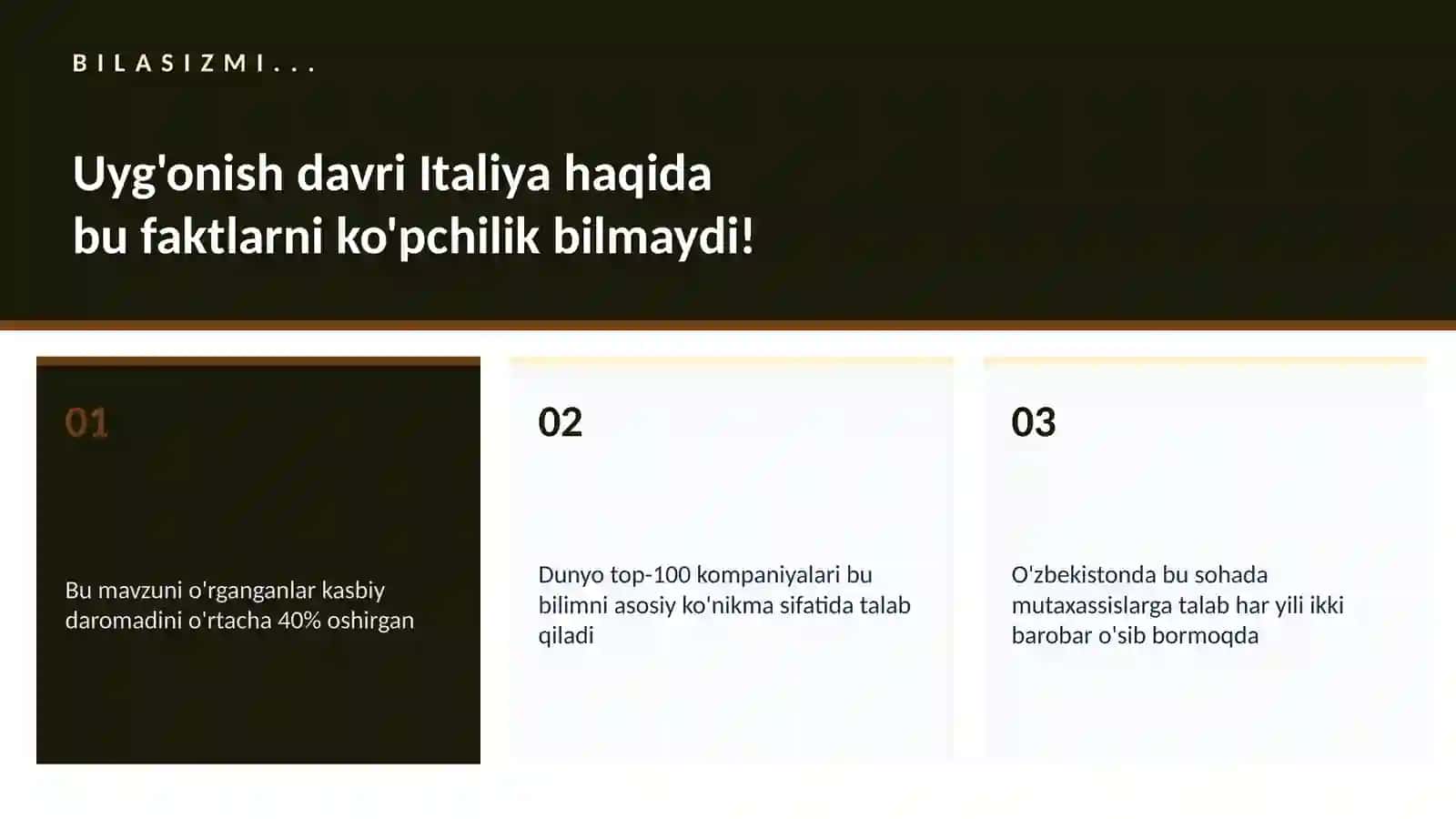 Uyg'onish davri Italiya 2