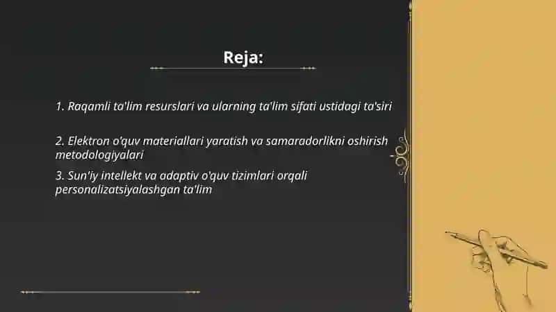 Innovation texnologiyalar ta'lim sifatini oshirish manbai sifatida 2