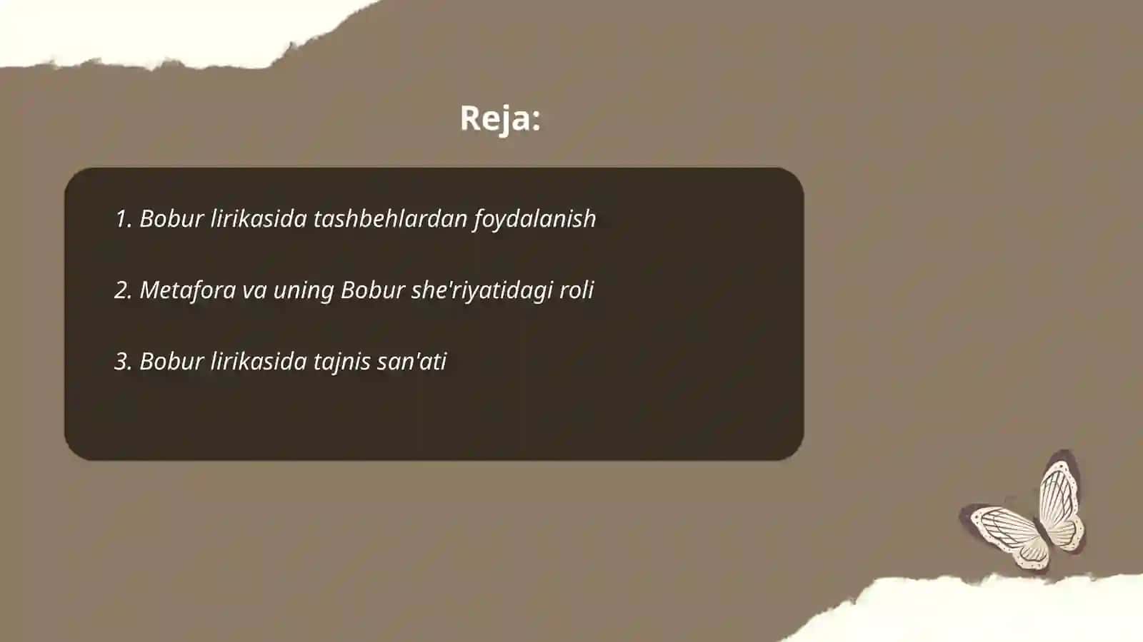 Bobur lirikasida badiy sanatlar 2