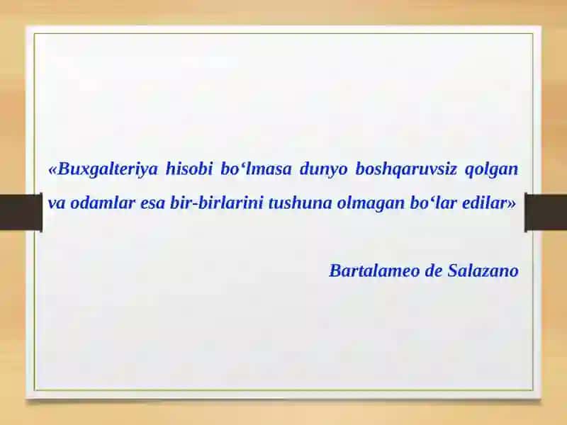 BUXGALTERLARNING XALQARO GERBI 2