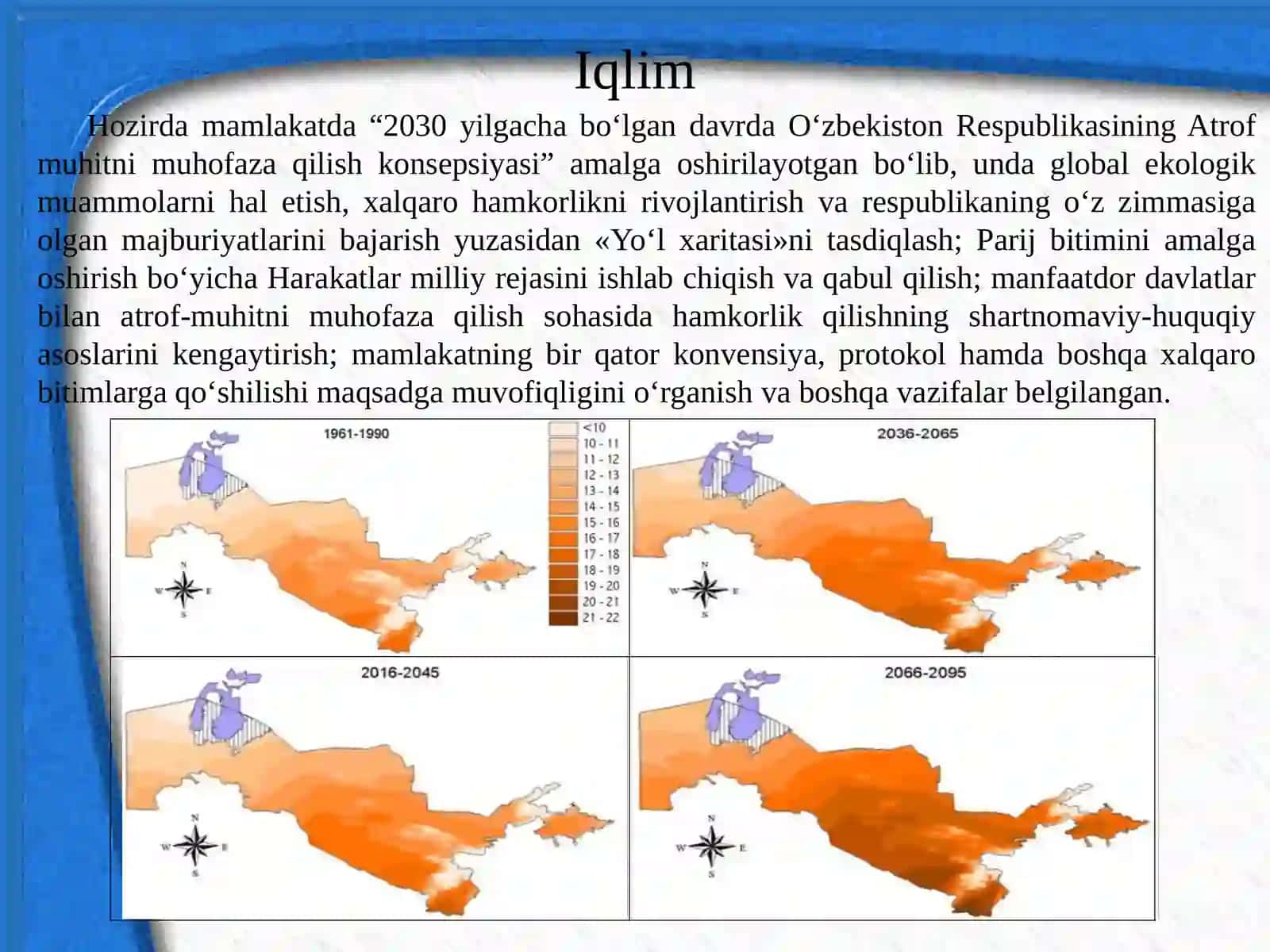 Loyihalashtirilgan ob’ekt hududida atrof-muhitning tarkibiy qismlari holatini baholash 2