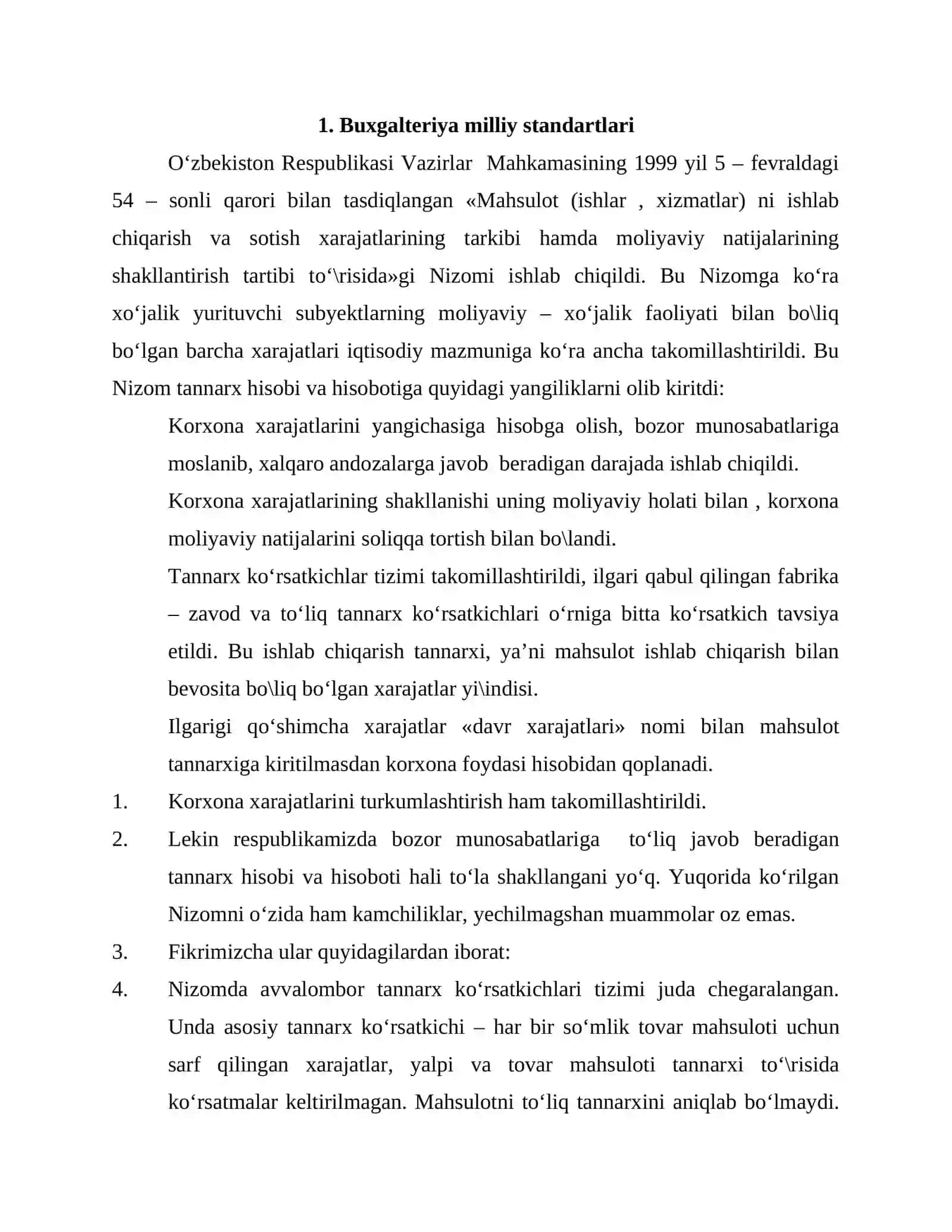 Buxgalteriya milliy standartlari 2