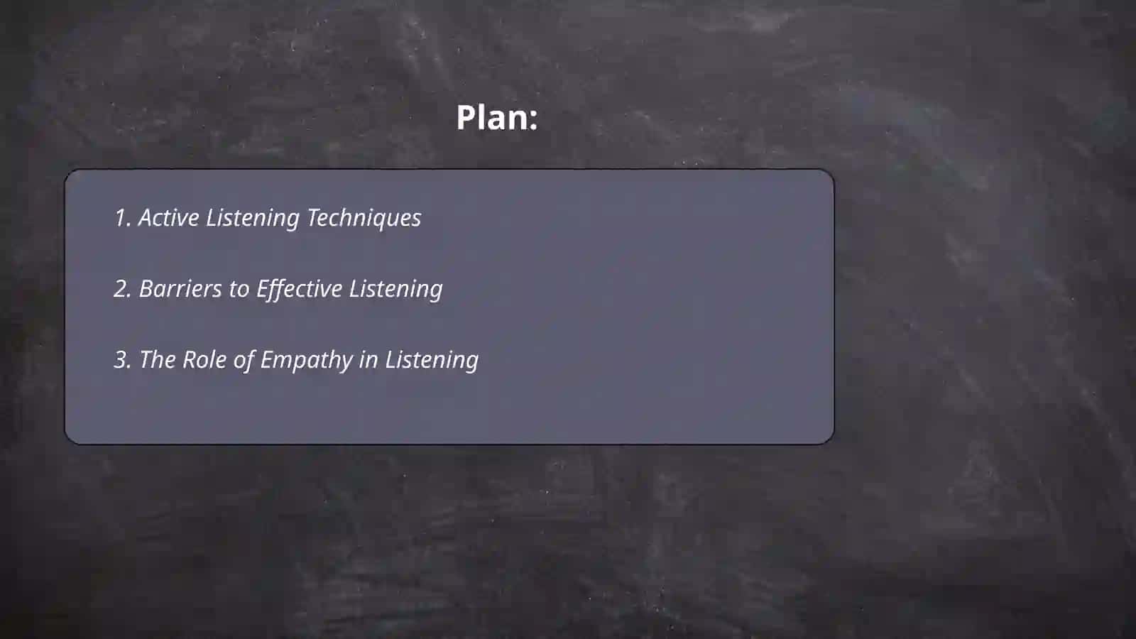Active Listening Techniques 2