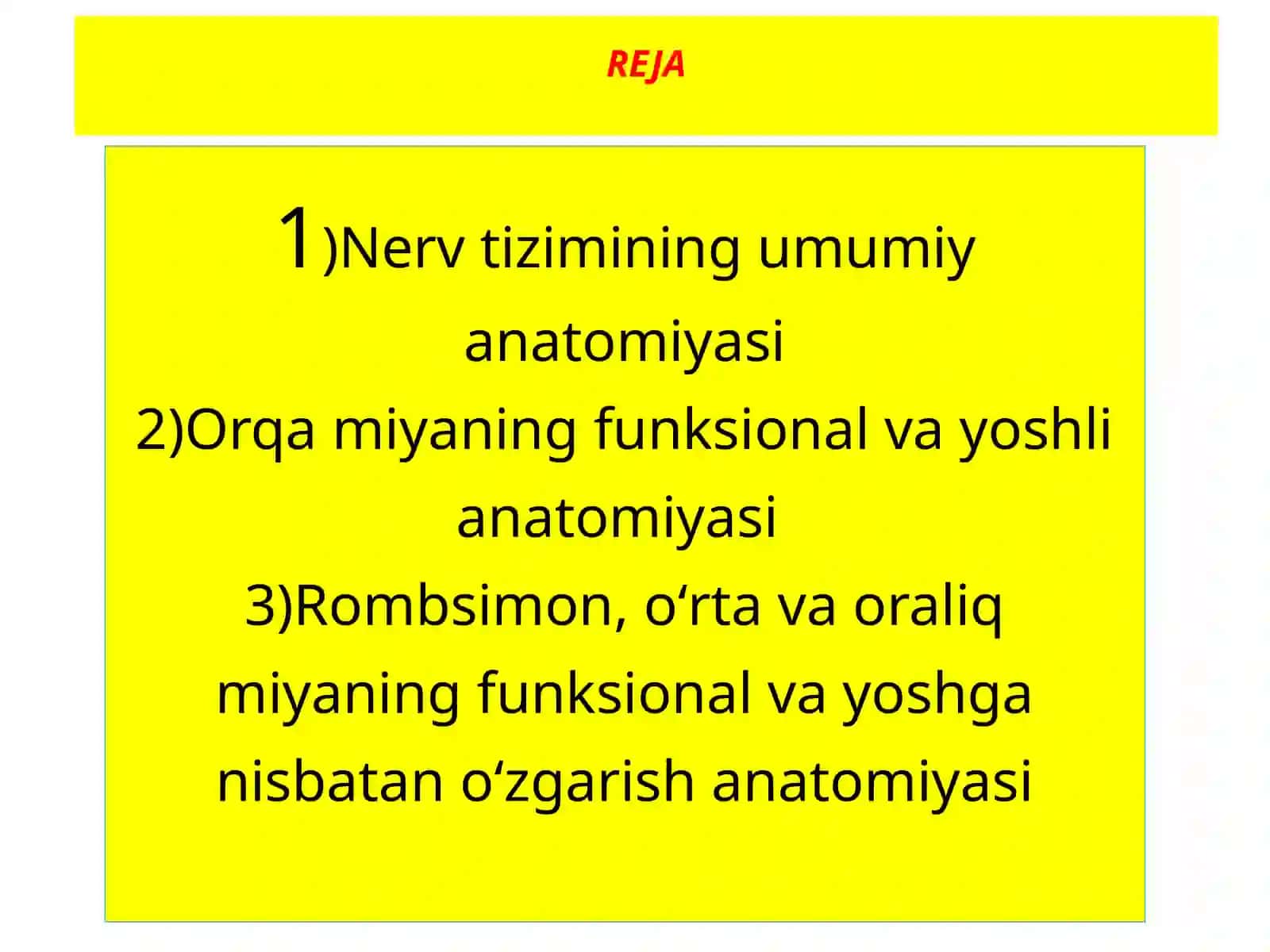 Nervtizimining umumiyan anatomiyasi 2