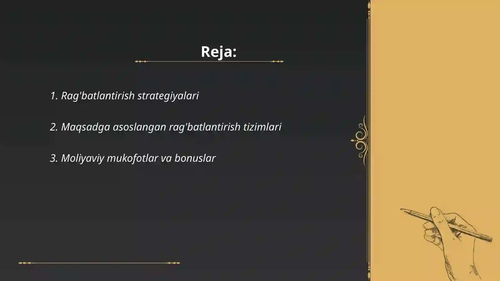 Rag'batlantirish strategiyalari 2