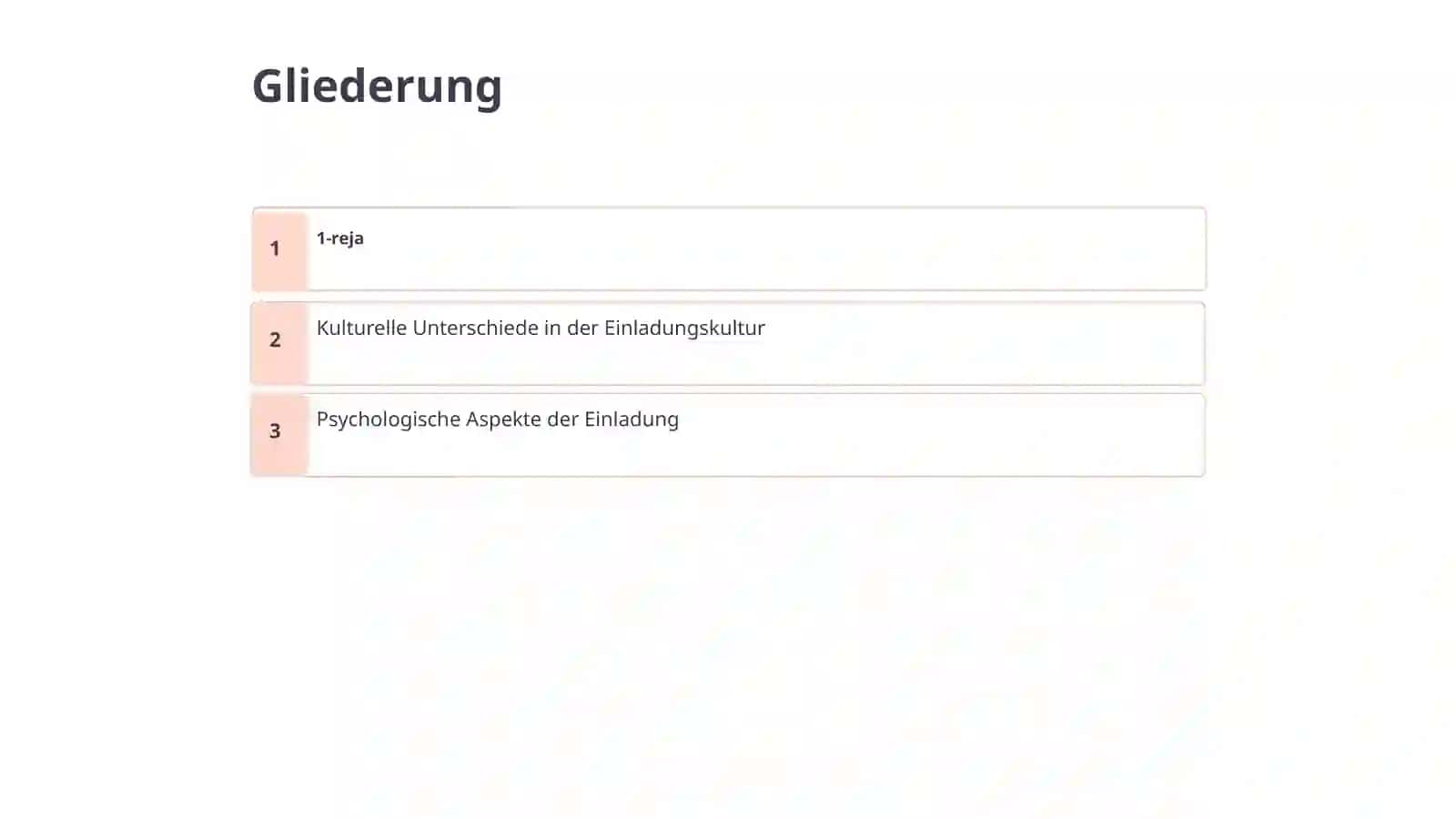 Eine Einladung annehmen/absagen 2