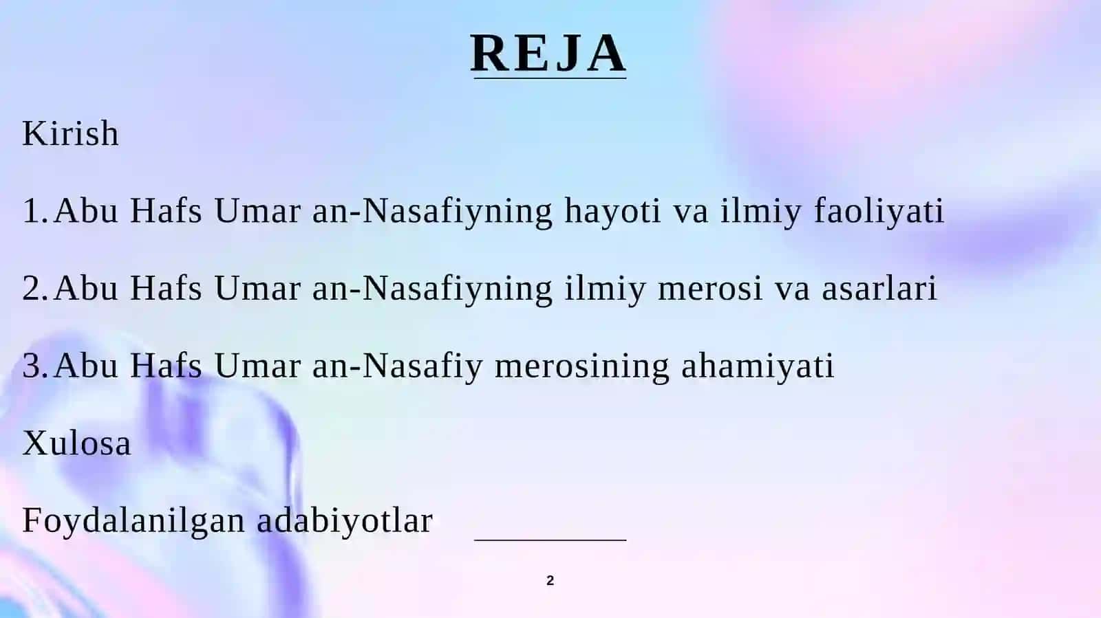 AbuHafsUmar an-Nasafiy(1068-1142) 2